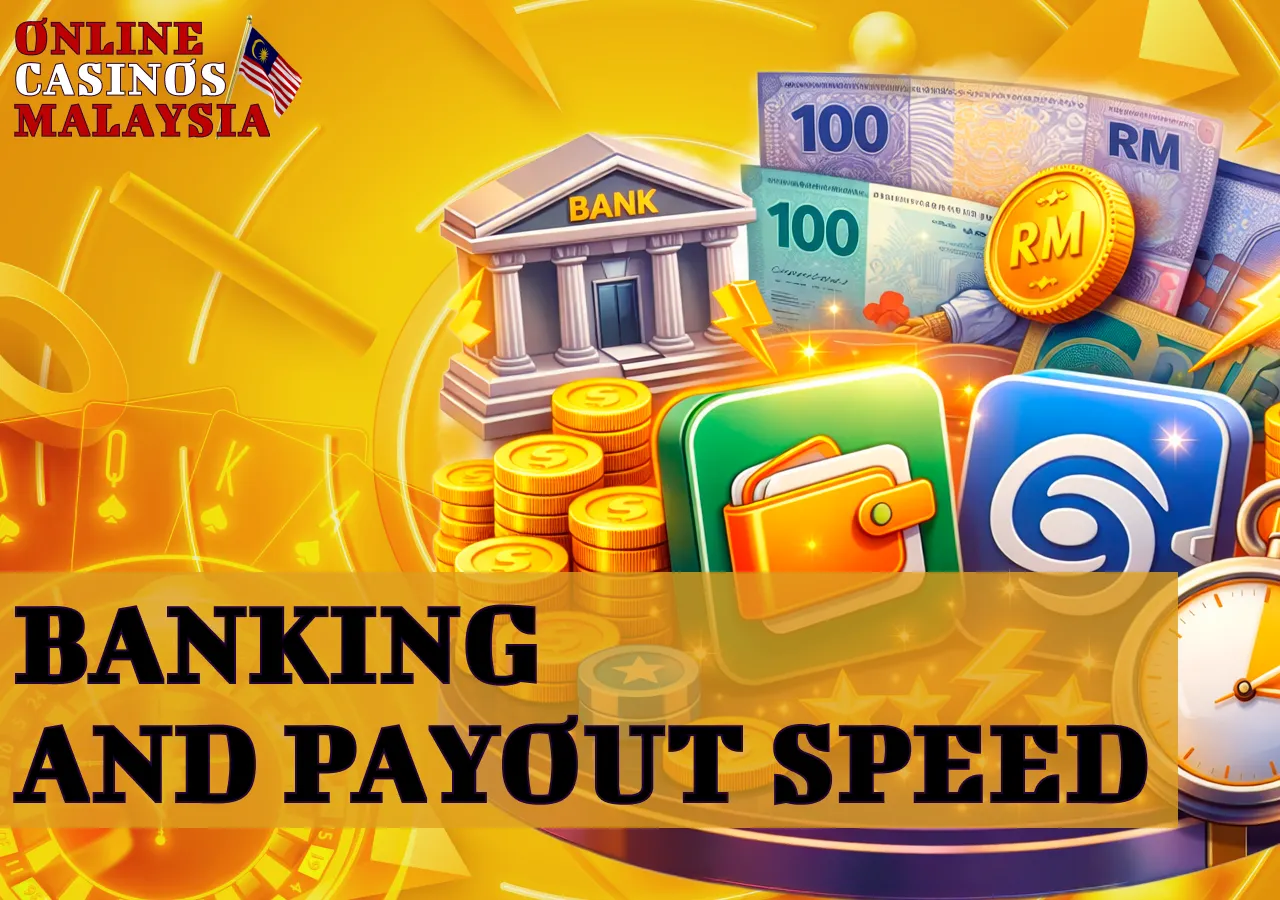 Payment methods and payout speed for players in Malaysia are carefully assessed.